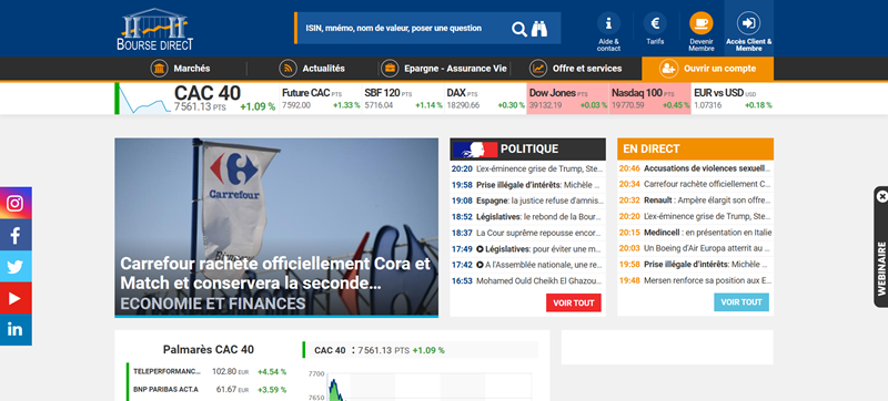 bourse direct